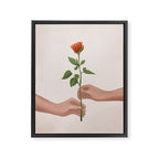 A Rose for You Framed Canvas Print Gallery Image 6