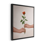 A Rose for You Framed Canvas Print Gallery Image 2