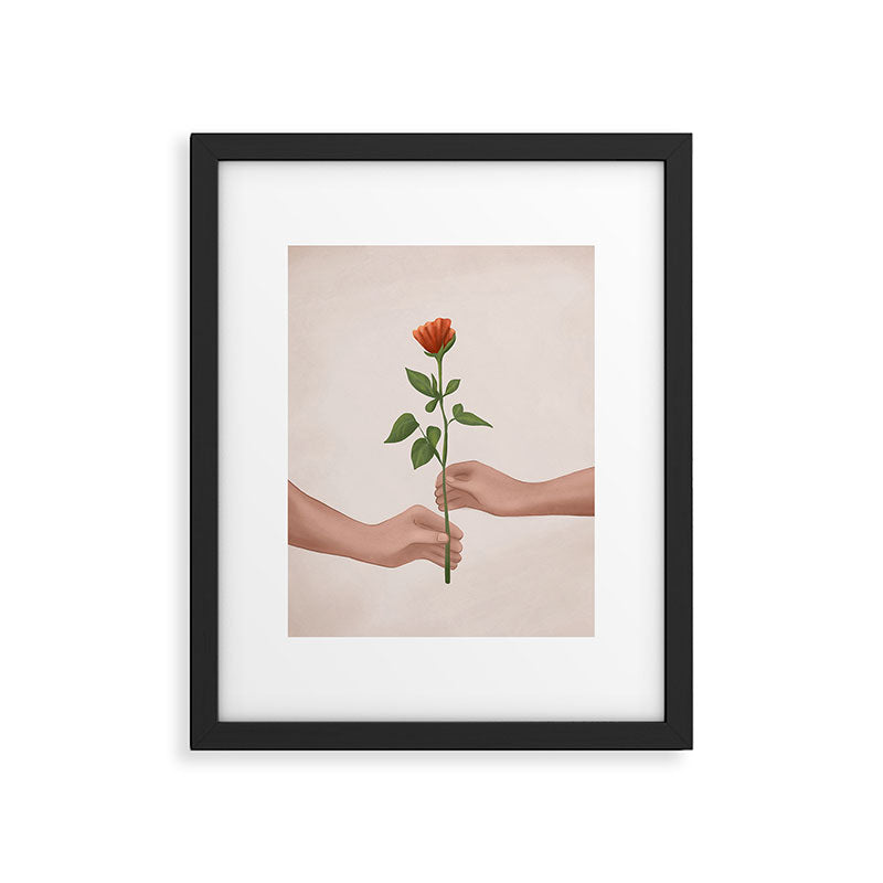 A Rose for You Framed Art Print Gallery Image 5