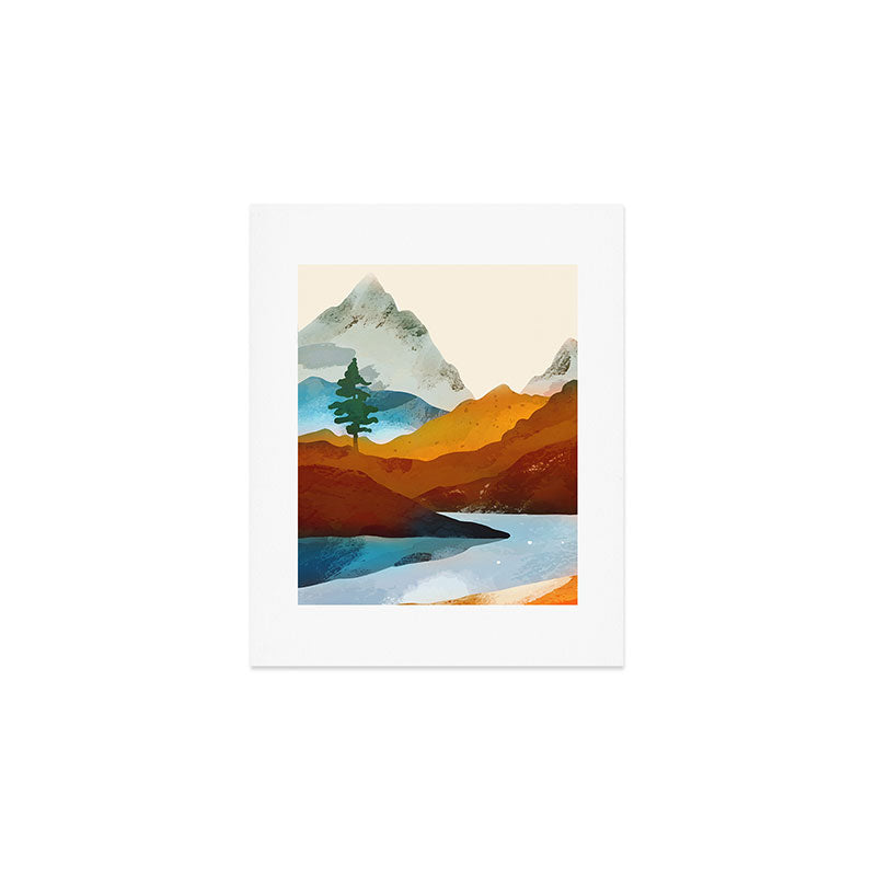 A sight by the river Art Print Gallery Image 1