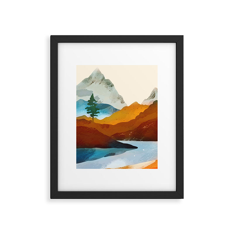 A sight by the river Framed Art Print Gallery Image 5