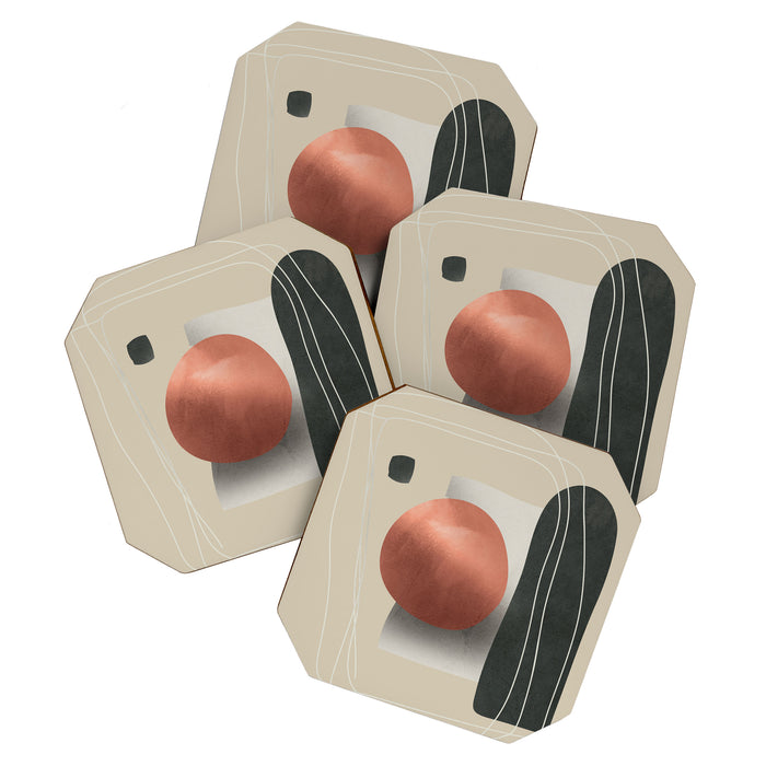 Abstract Art 17 Coaster Gallery Image 1