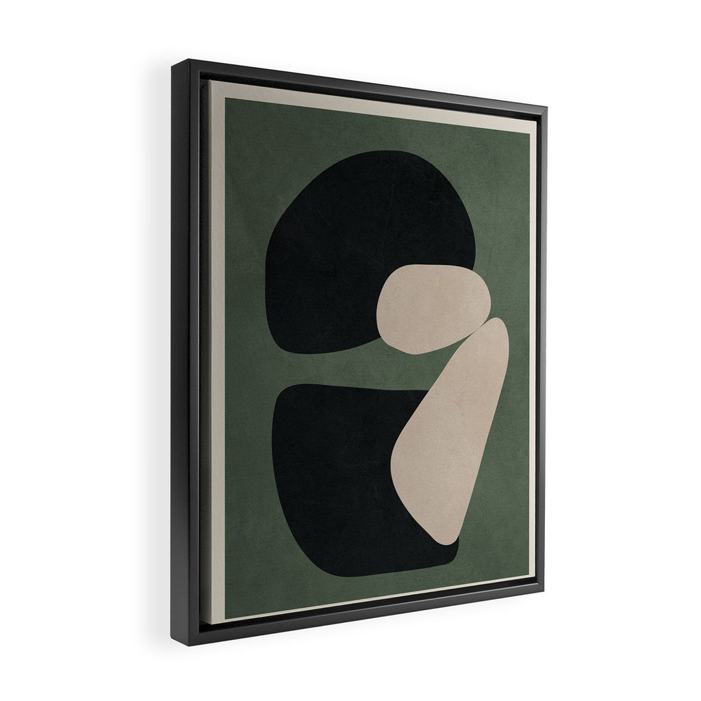 Abstract Balance 1 Framed Canvas Print Gallery Image 2