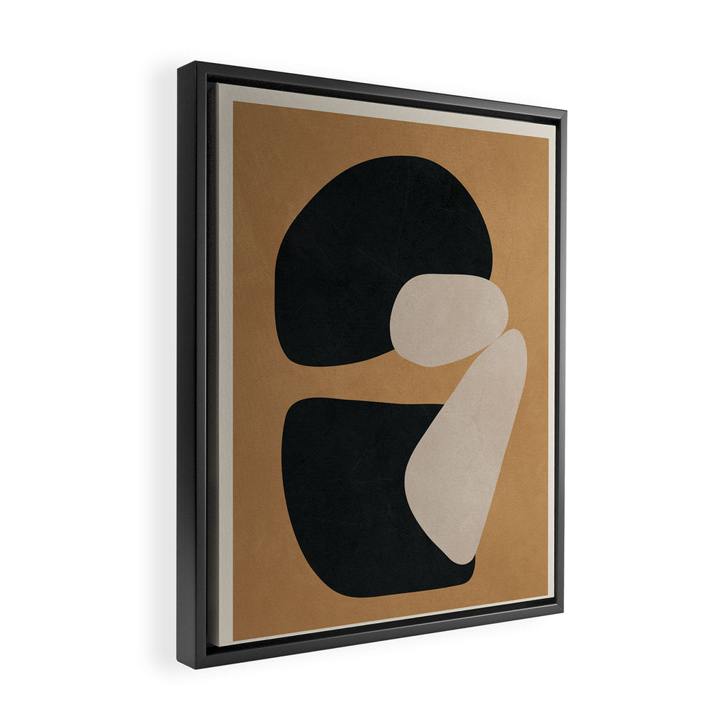 Abstract Balance 10 Framed Canvas Print Gallery Image 2