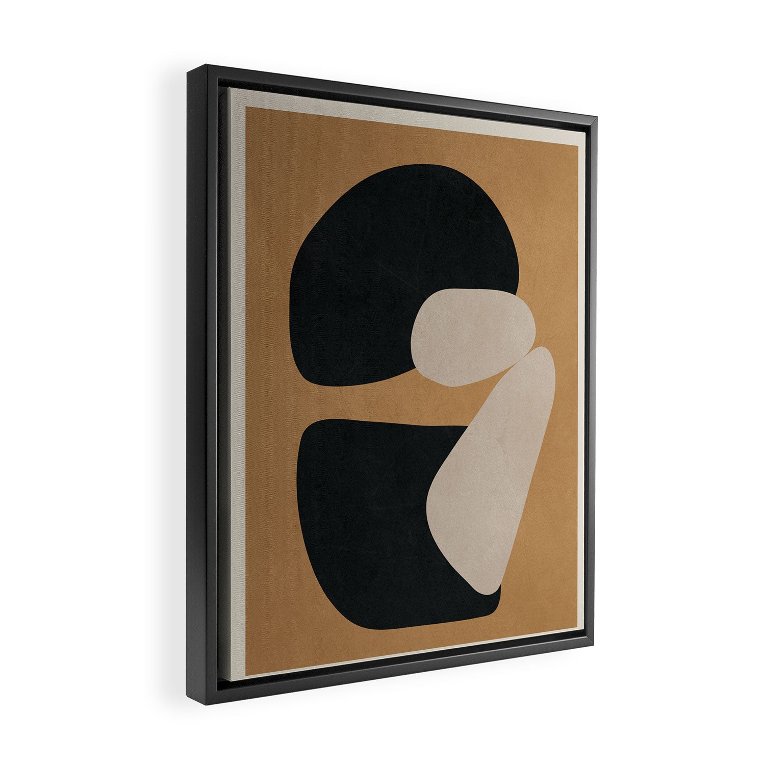 Abstract Balance 10 Framed Canvas Print Gallery Image 2