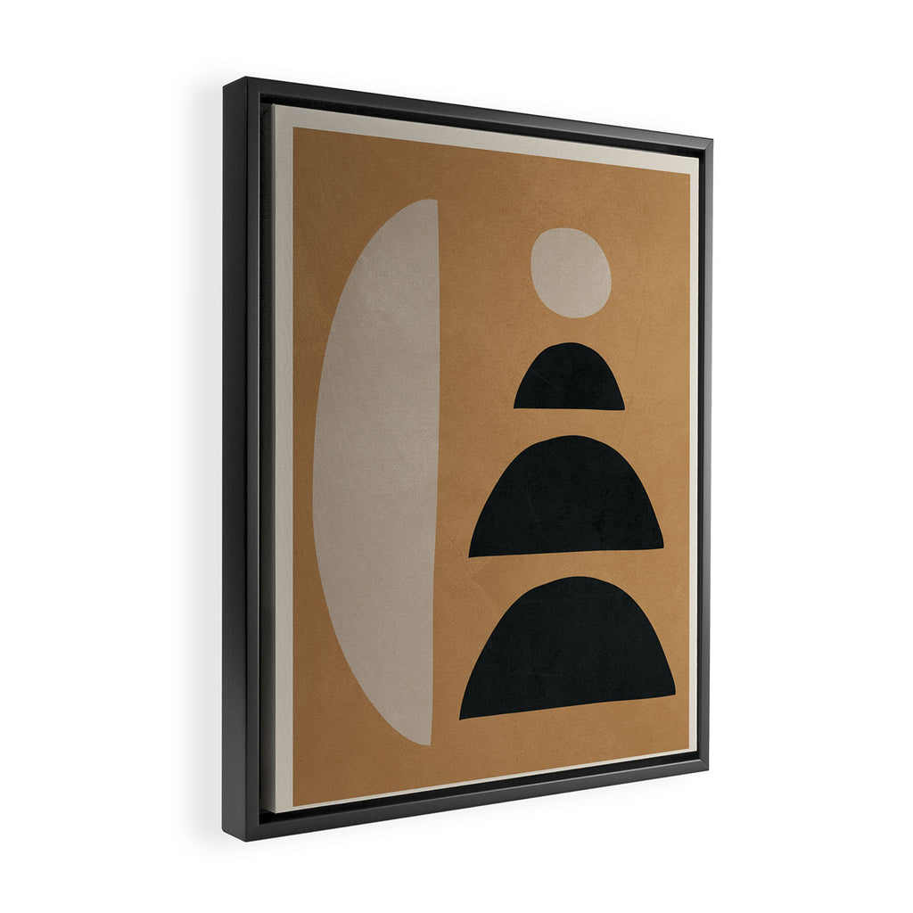 Abstract Balance 11 Framed Canvas Print Gallery Image 2
