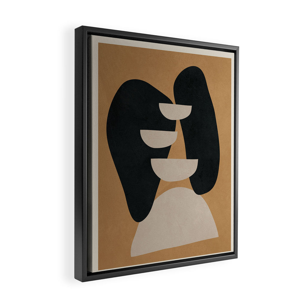 Abstract Balance 12 Framed Canvas Print Gallery Image 2