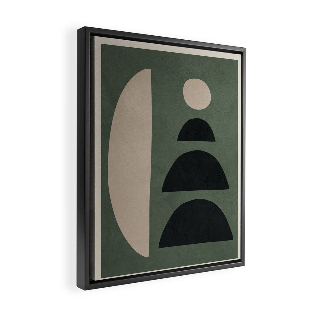 Abstract Balance 2 Framed Canvas Print Gallery Image 2
