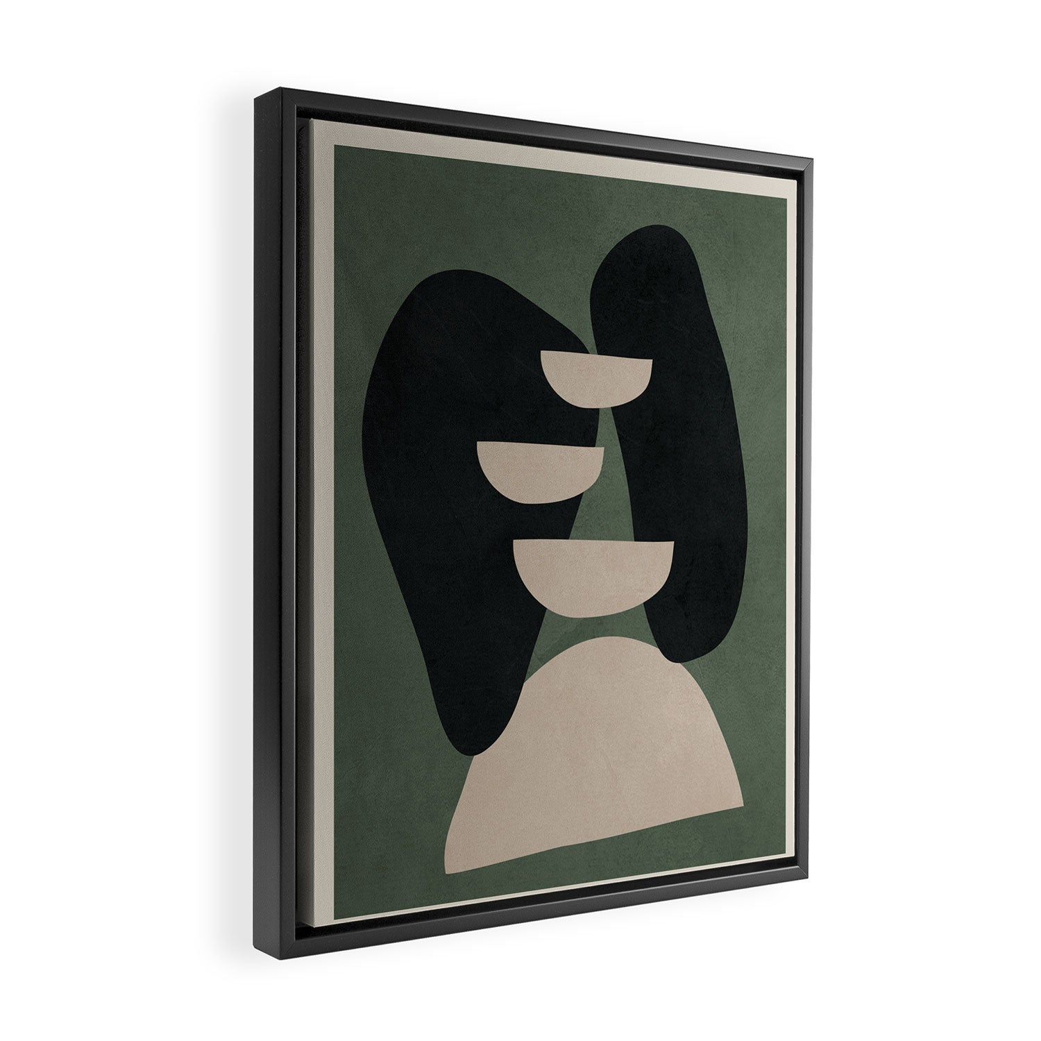 Abstract Balance 3 Framed Canvas Print Gallery Image 2