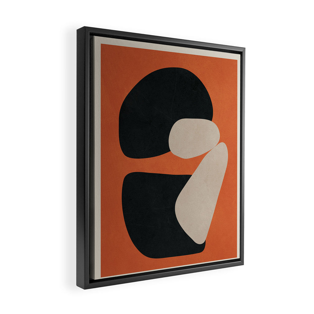 Abstract Balance 4 Framed Canvas Print Gallery Image 2