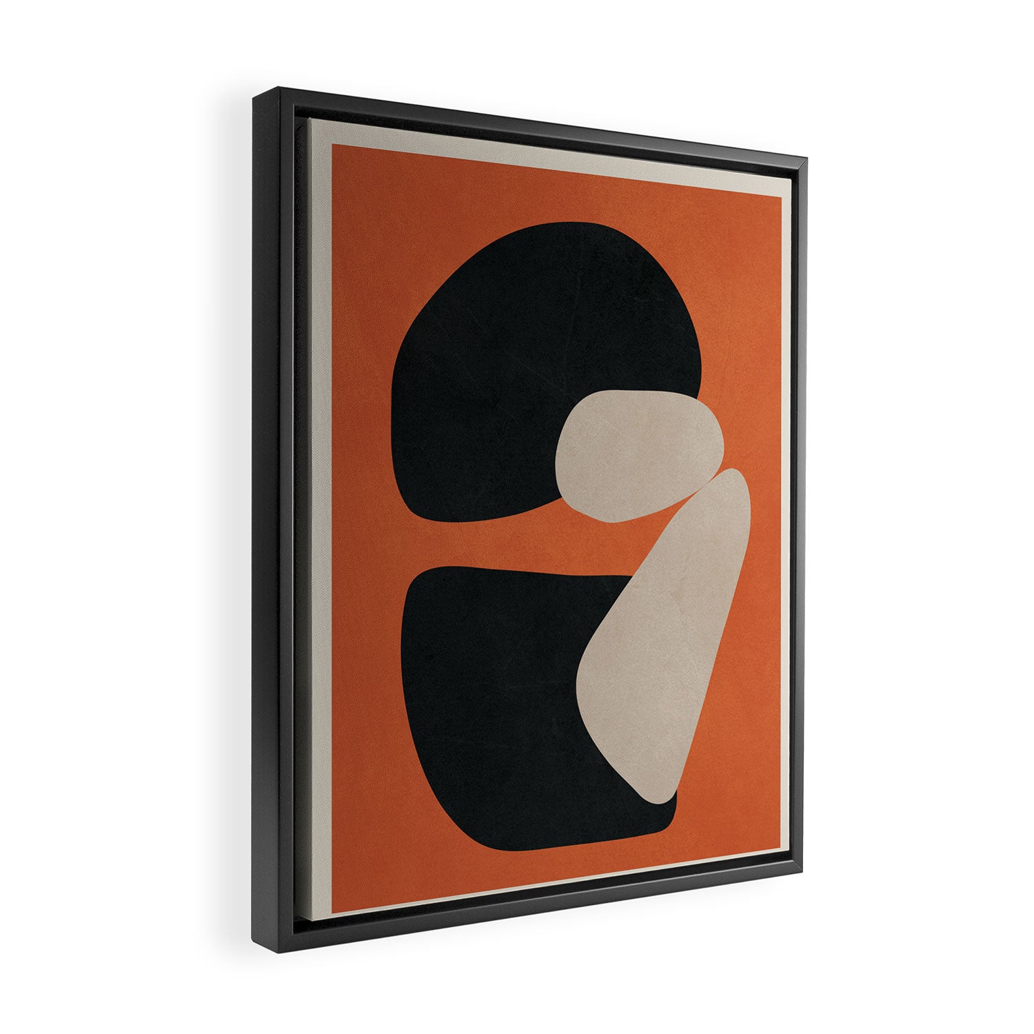 Abstract Balance 4 Framed Canvas Print Gallery Image 2