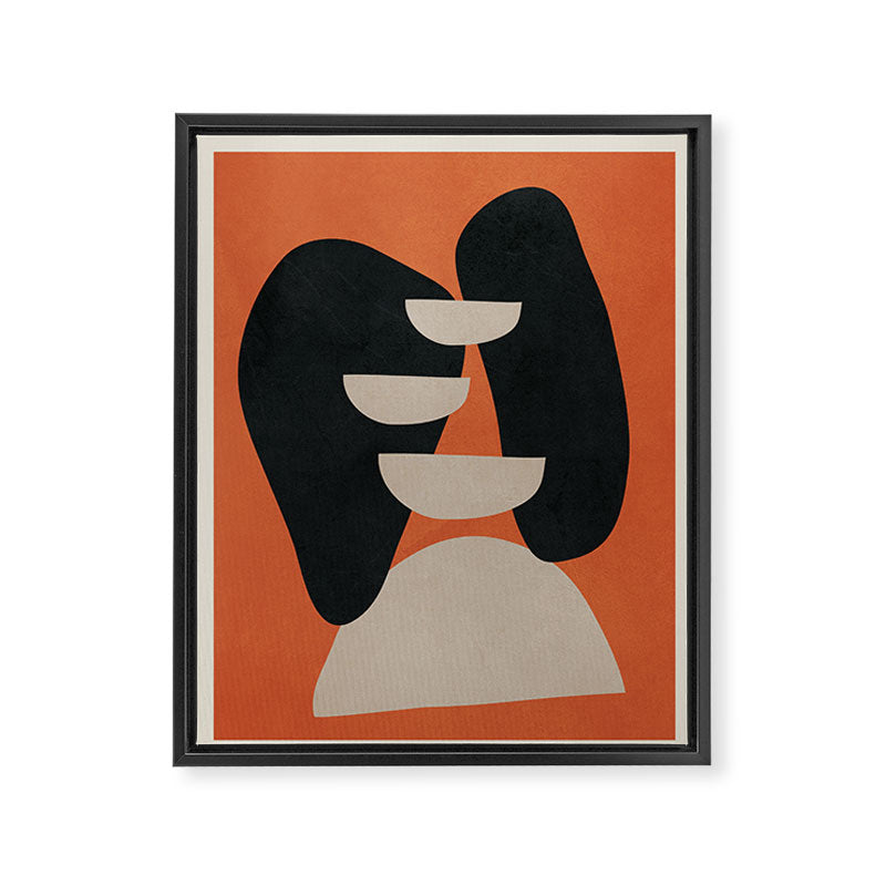 Abstract Balance 6 Framed Canvas Print Gallery Image 6