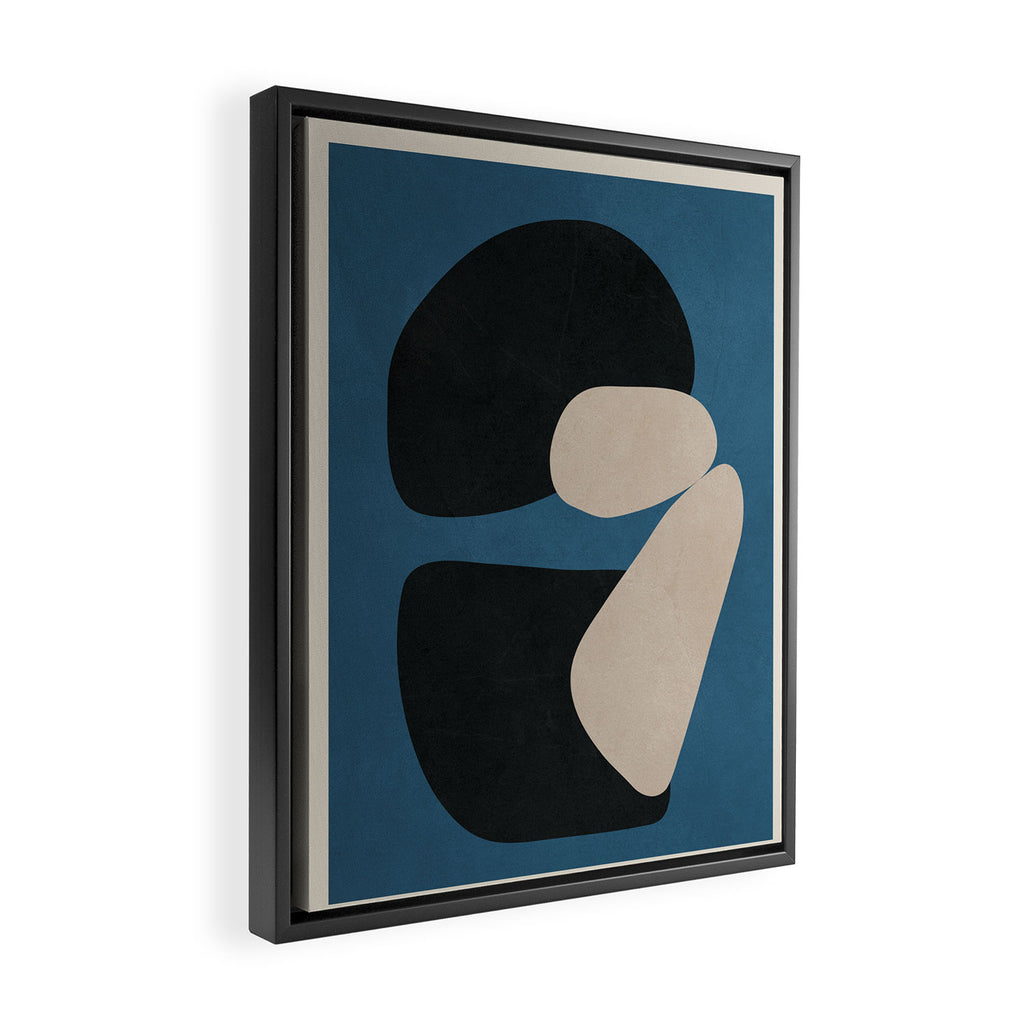Abstract Balance 7 Framed Canvas Print Gallery Image 2