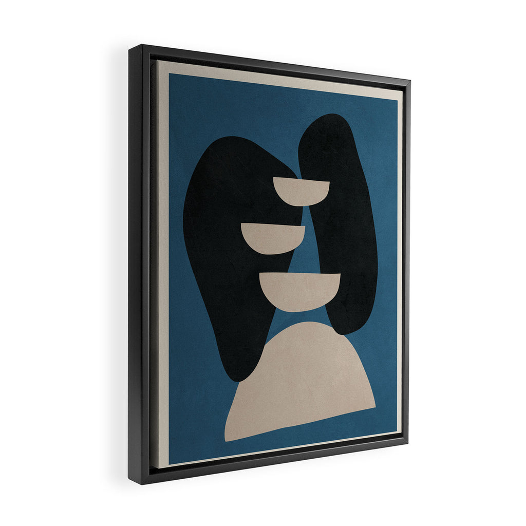 Abstract Balance 9 Framed Canvas Print Gallery Image 2