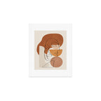 Abstract Clay Faces II Art Print Gallery Image 1