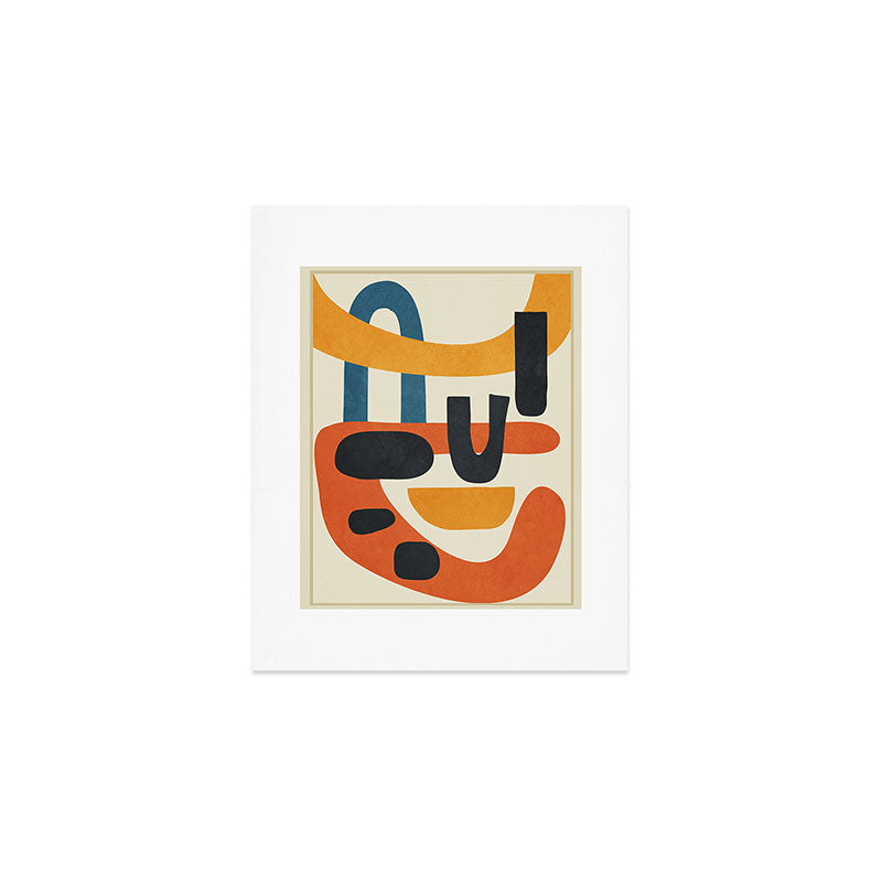 Abstract Colorful Setting 15 Art Print Gallery Image 1
