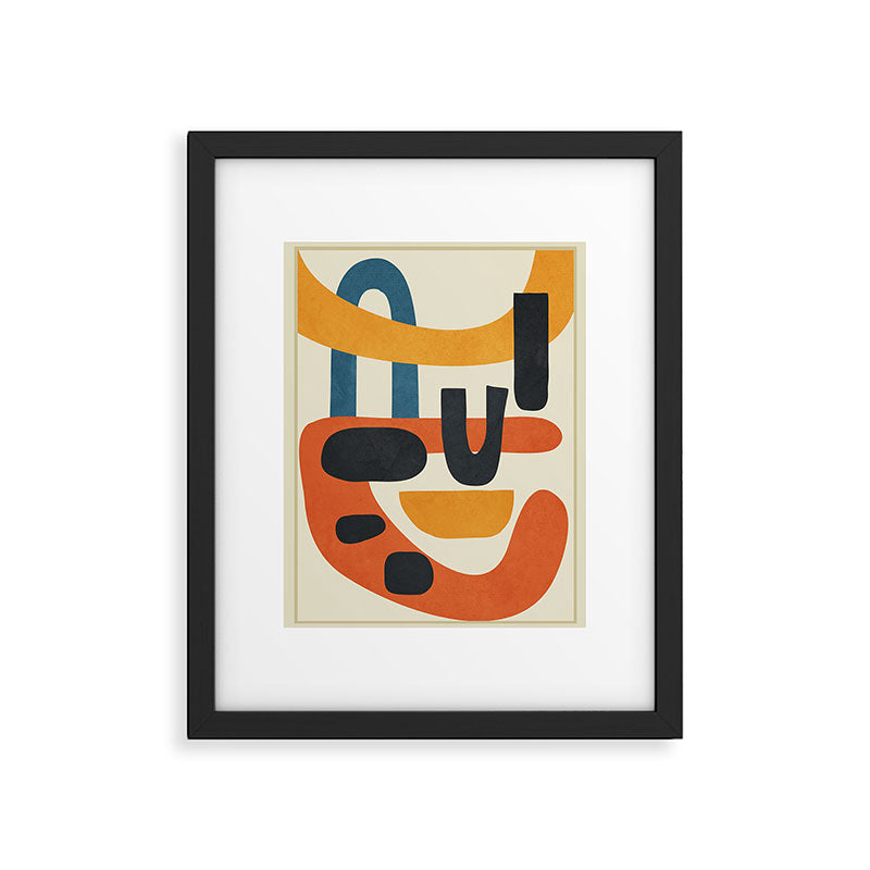 Abstract Colorful Setting 15 Framed Art Print Gallery Image 5