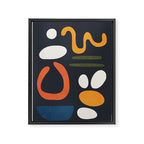 Abstract Colorful Setting 2 Framed Canvas Print Gallery Image 6