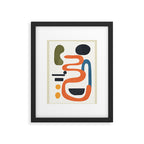 Abstract Colorful Setting 4 Framed Art Print Gallery Image 5