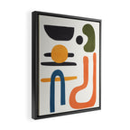 Abstract Colorful Setting 6 Framed Canvas Print Gallery Image 2