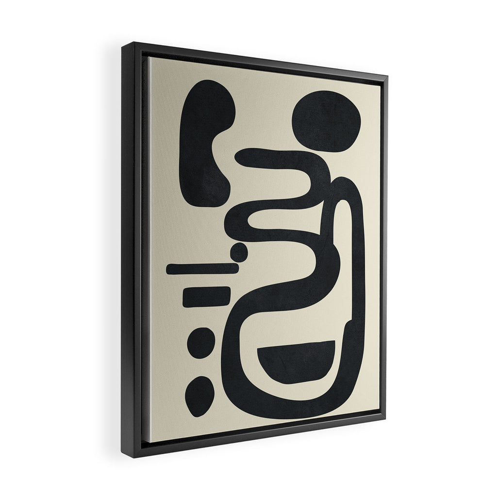 Abstract Colorful Setting 7 Framed Canvas Print Gallery Image 2