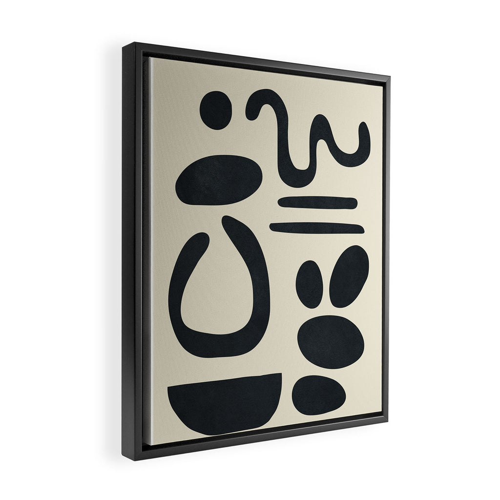Abstract Colorful Setting 8 Framed Canvas Print Gallery Image 2