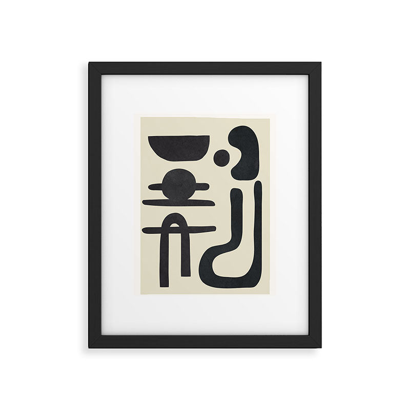 Abstract Colorful Setting 9 Framed Art Print Gallery Image 5