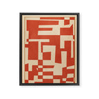 Abstract Edged Form 2 Framed Canvas Print Gallery Image 6