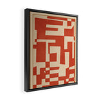 Abstract Edged Form 2 Framed Canvas Print Gallery Image 2