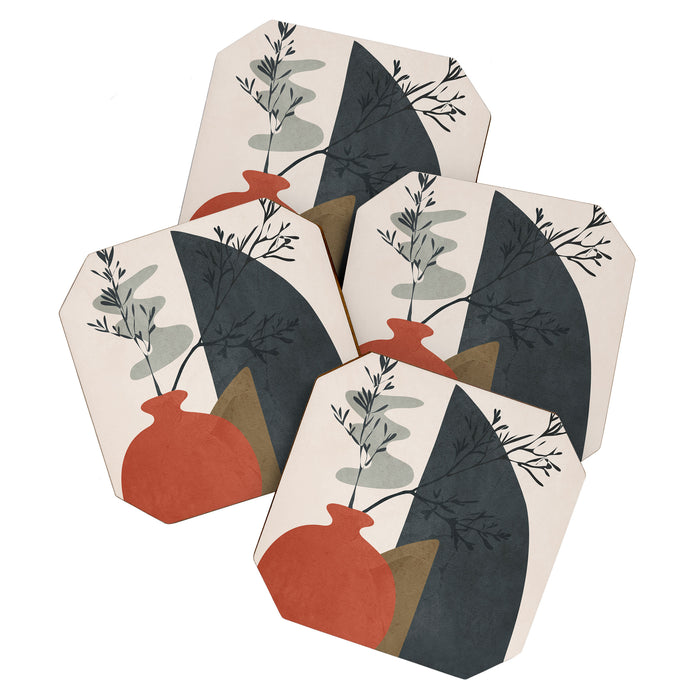Abstract Elements 12 Coaster Gallery Image 1