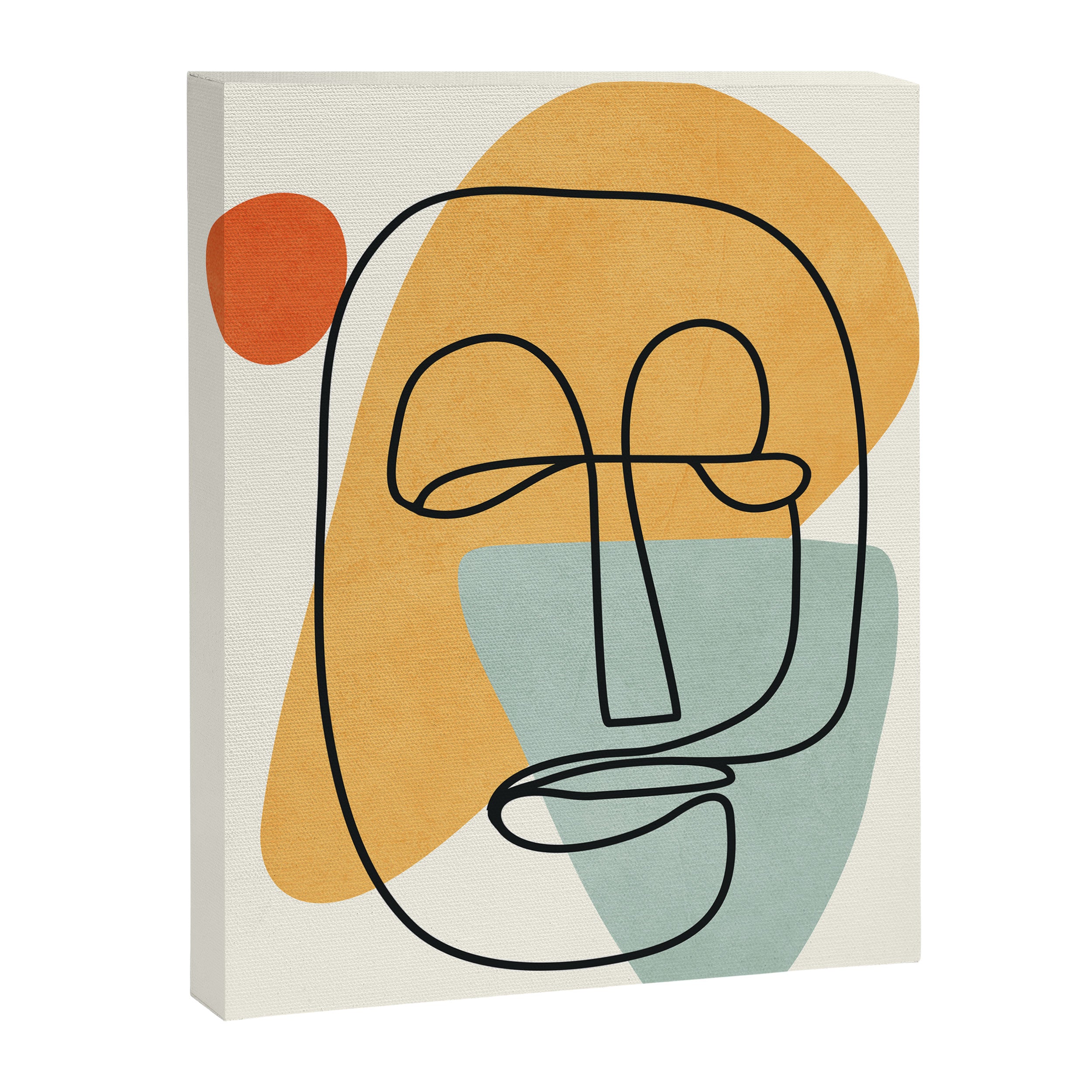 Abstract Face 18 Canvas Print Gallery Image 6