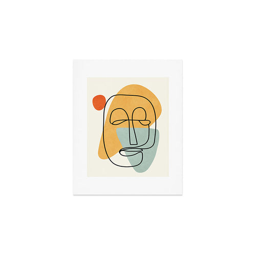 Abstract Face 18 Art Print Gallery Image 1