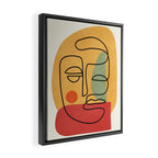 Abstract Face 20 Framed Canvas Print Gallery Image 2