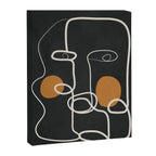 Abstract Face Line Art 04 Canvas Print Gallery Image 6