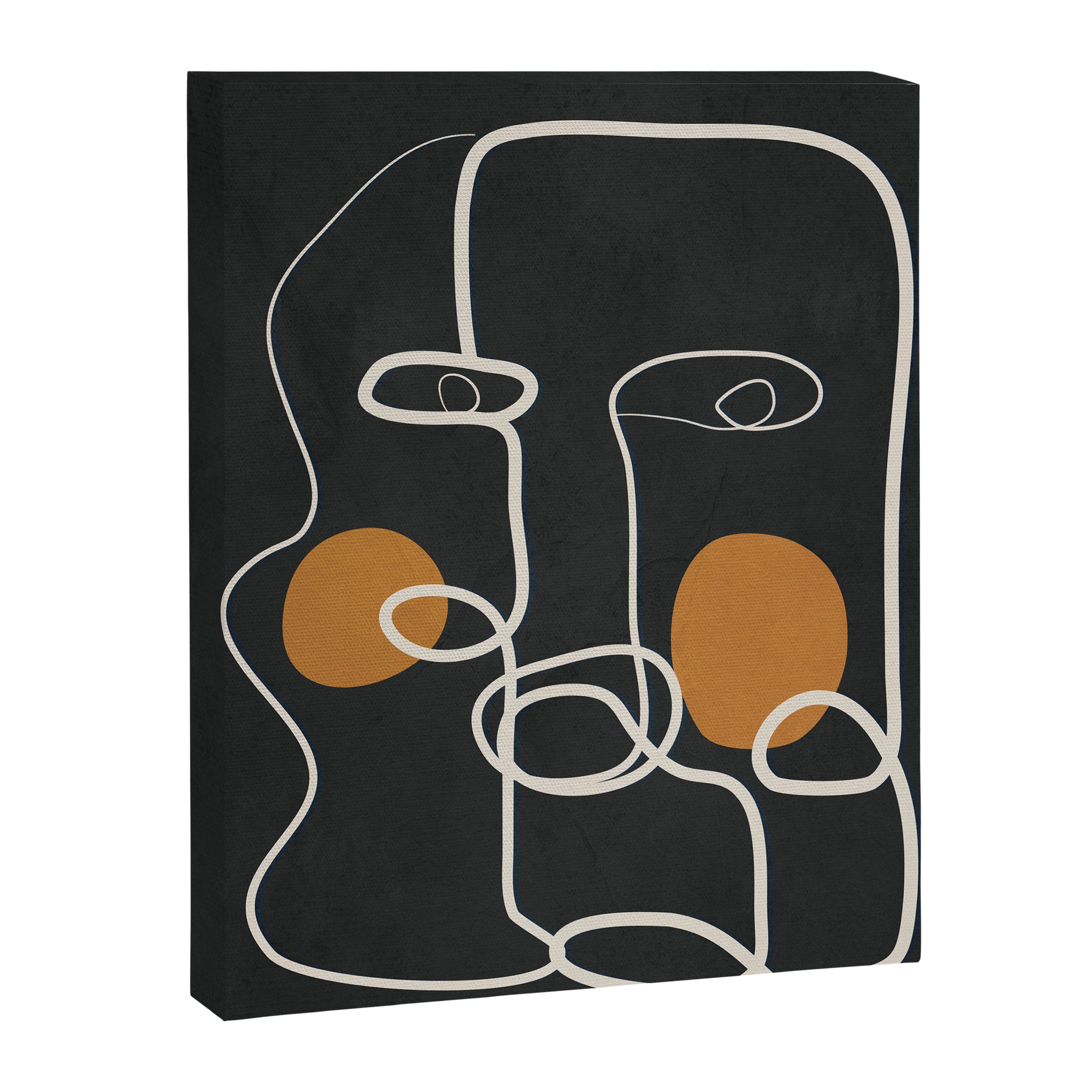 Abstract Face Line Art 04 Canvas Print Gallery Image 6