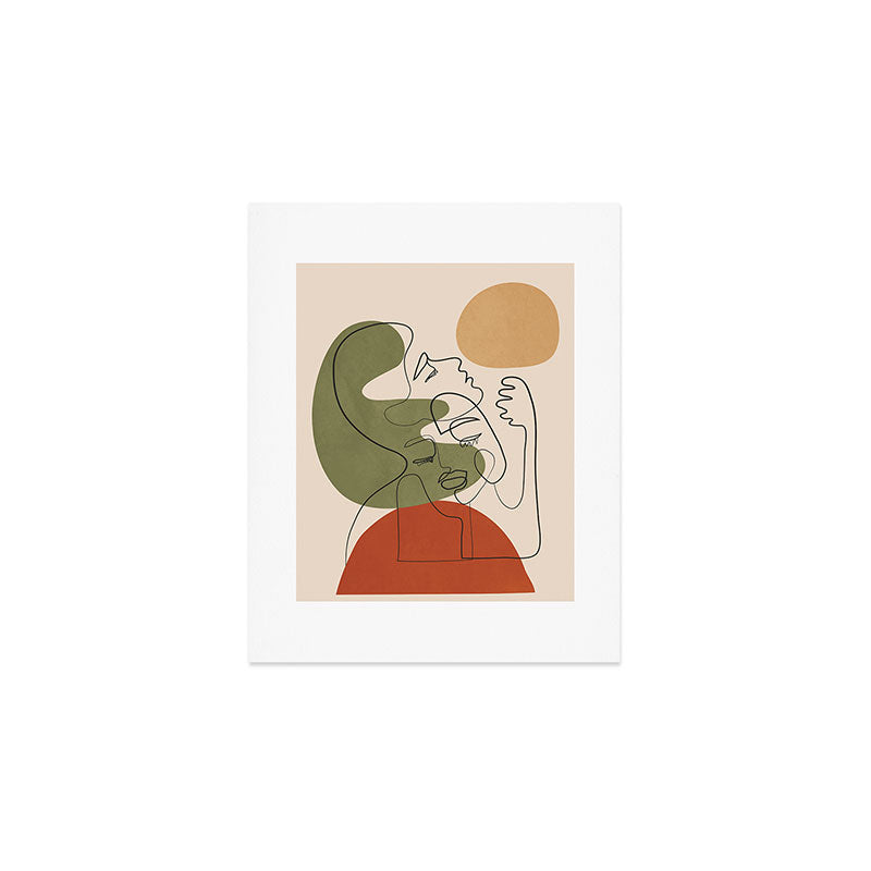 Abstract Faces 1 Art Print Gallery Image 1