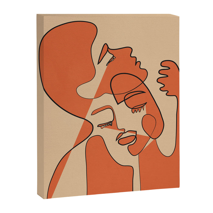 Abstract Faces 10 Canvas Print Gallery Image 1