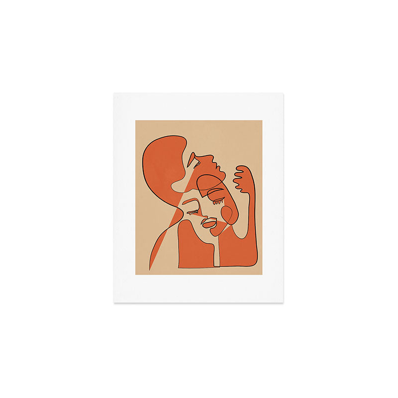 Abstract Faces 10 Art Print Gallery Image 1