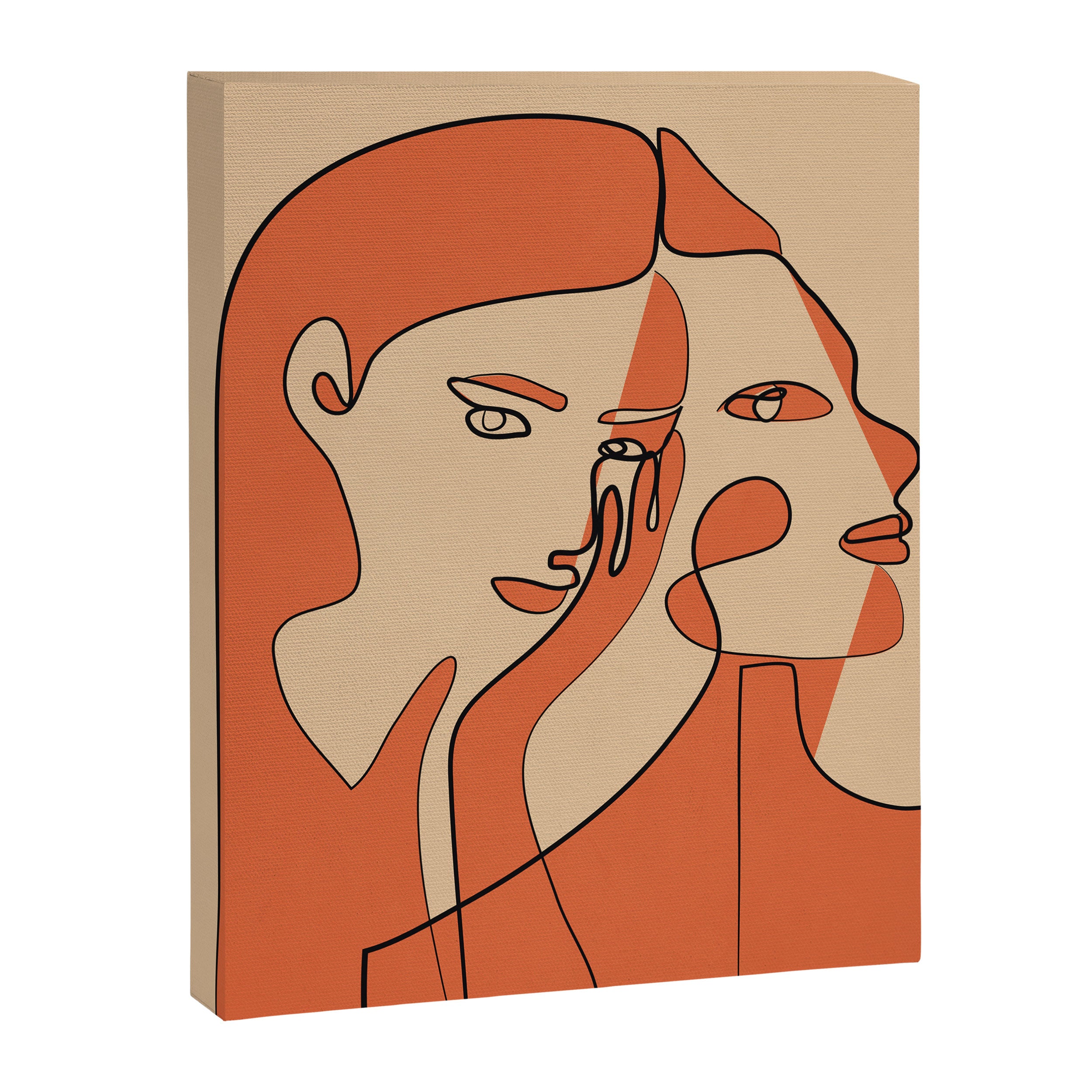 Abstract Faces 11 Canvas Print Gallery Image 6