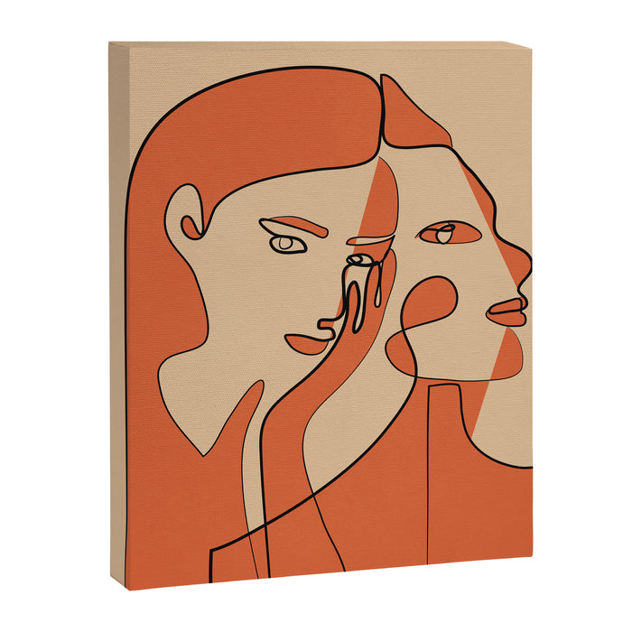 Abstract Faces 11 Canvas Print Gallery Image 1