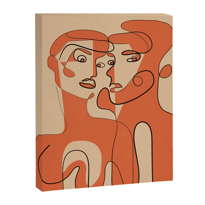 Abstract Faces 12 Canvas Print Gallery Image 1