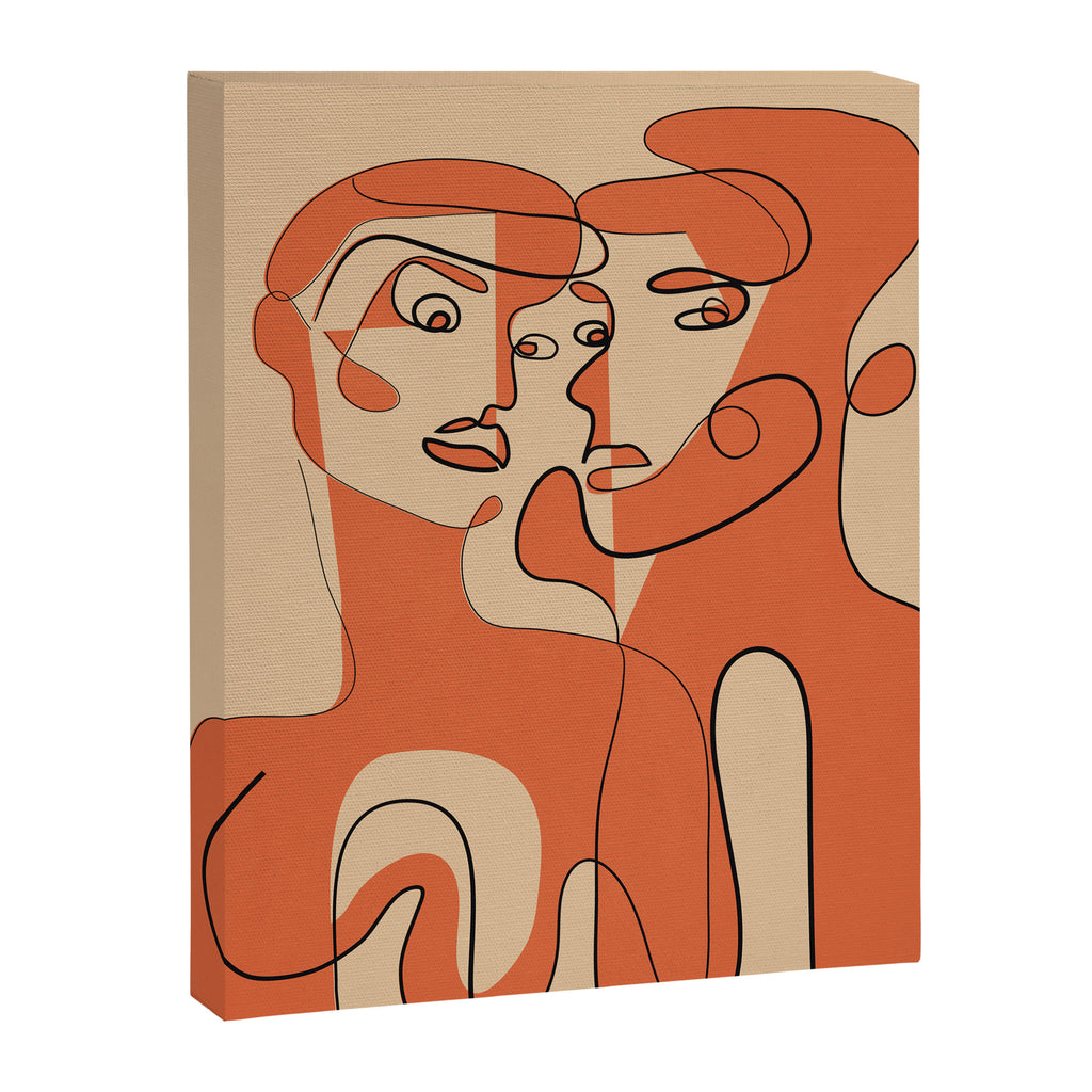 Abstract Faces 12 Canvas Print Gallery Image 6