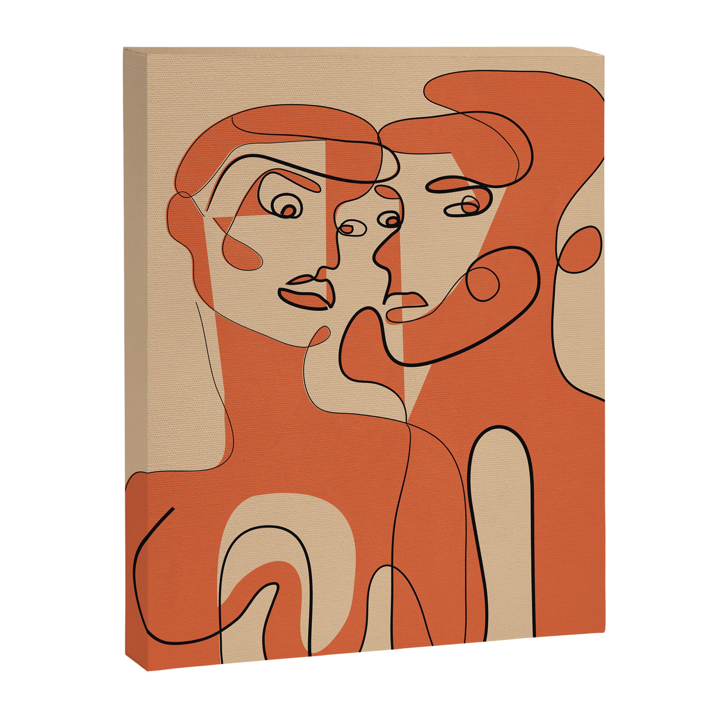 Abstract Faces 12 Canvas Print Gallery Image 6