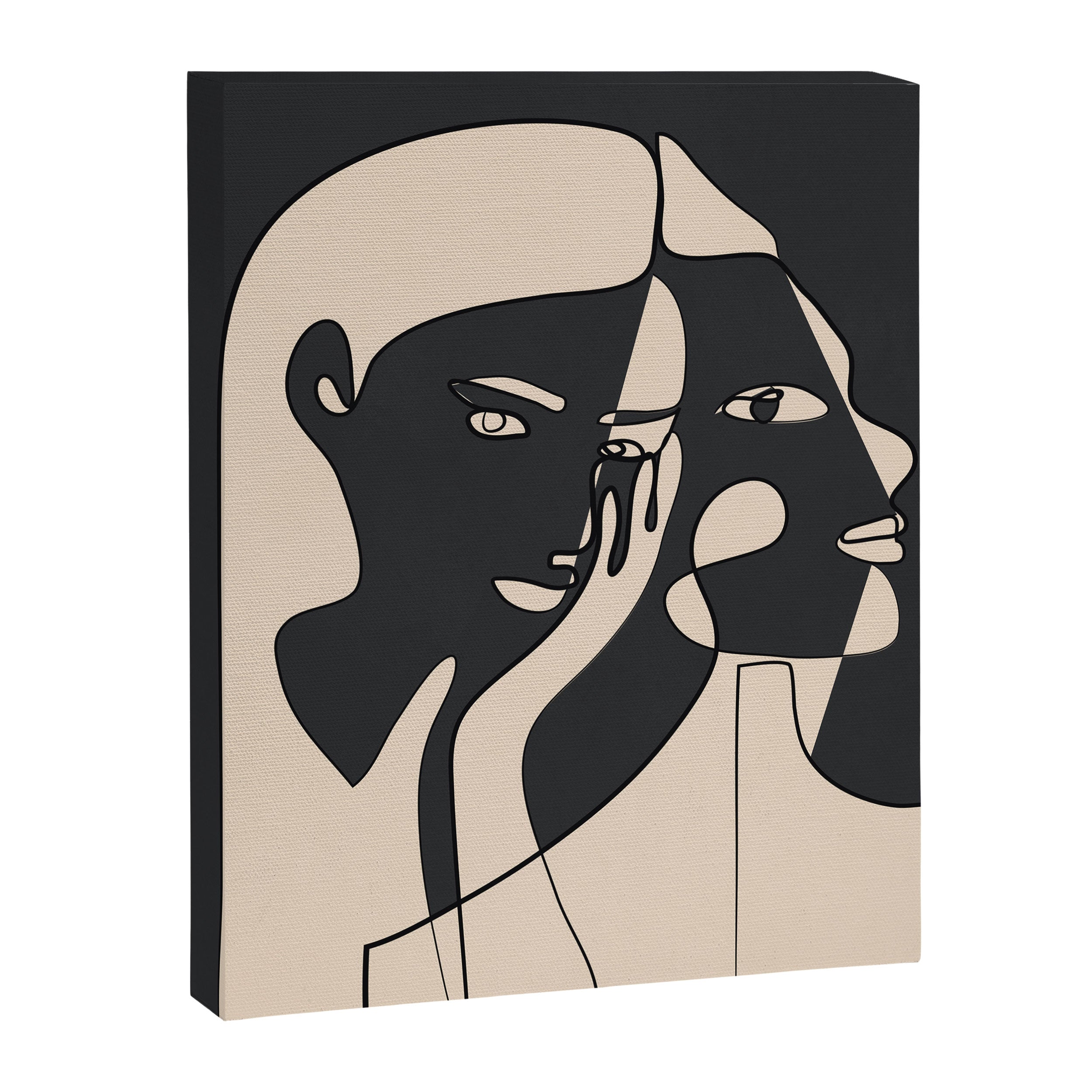 Abstract Faces 14 Canvas Print Gallery Image 6