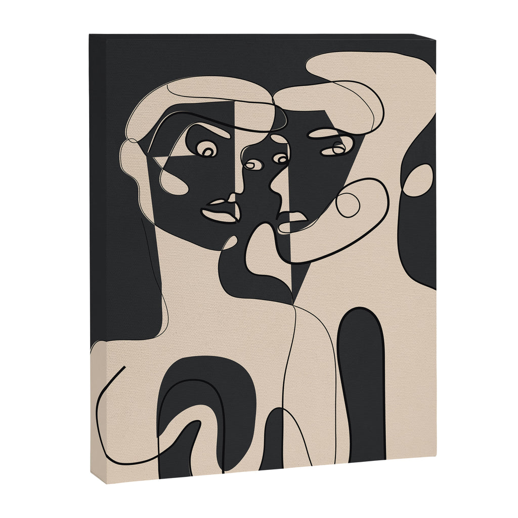 Abstract Faces 15 Canvas Print Gallery Image 6