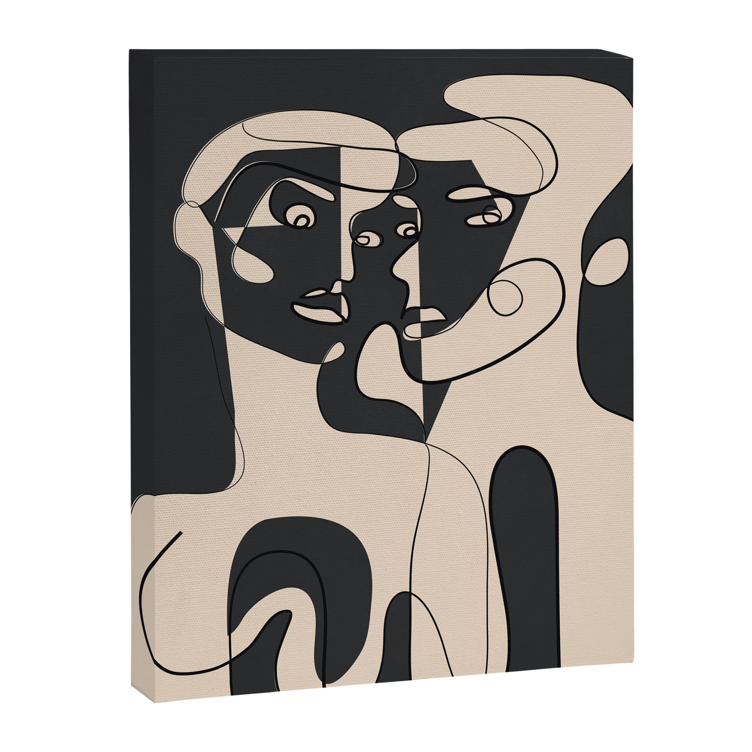 Abstract Faces 15 Canvas Print Gallery Image 6