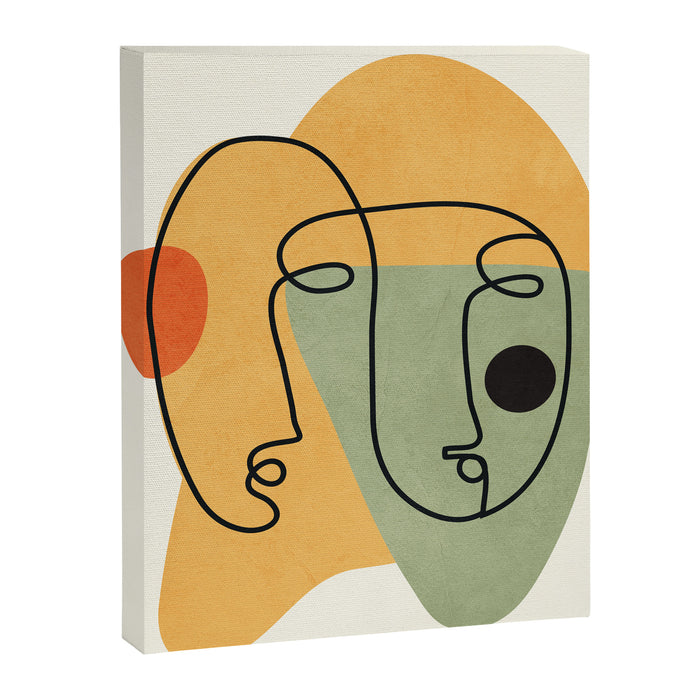 Abstract Faces 19 Canvas Print Gallery Image 1