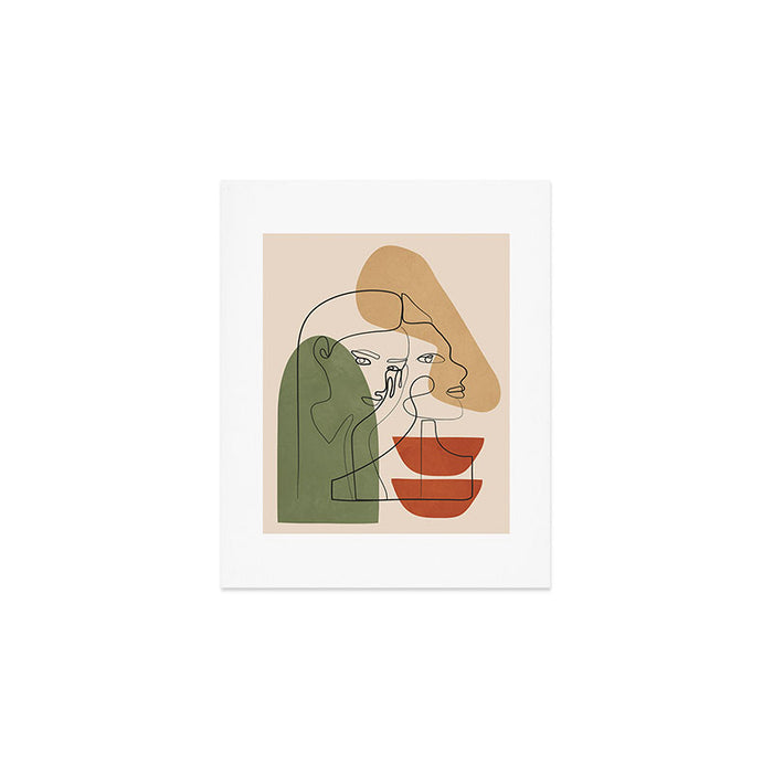 Abstract Faces 2  Art Print Gallery Image 1