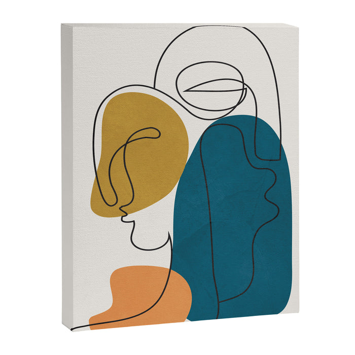 Abstract Faces 26 Canvas Print Gallery Image 1