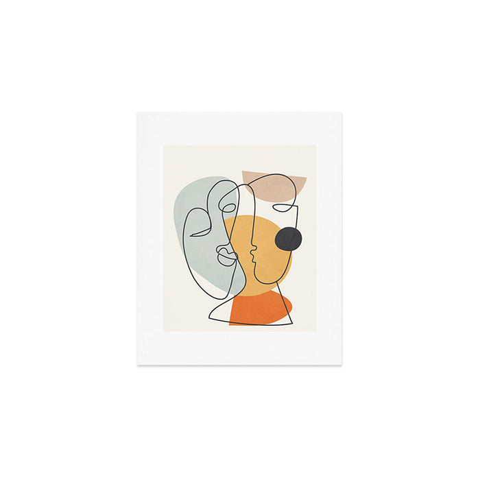 Abstract Faces 30 Art Print Gallery Image 1